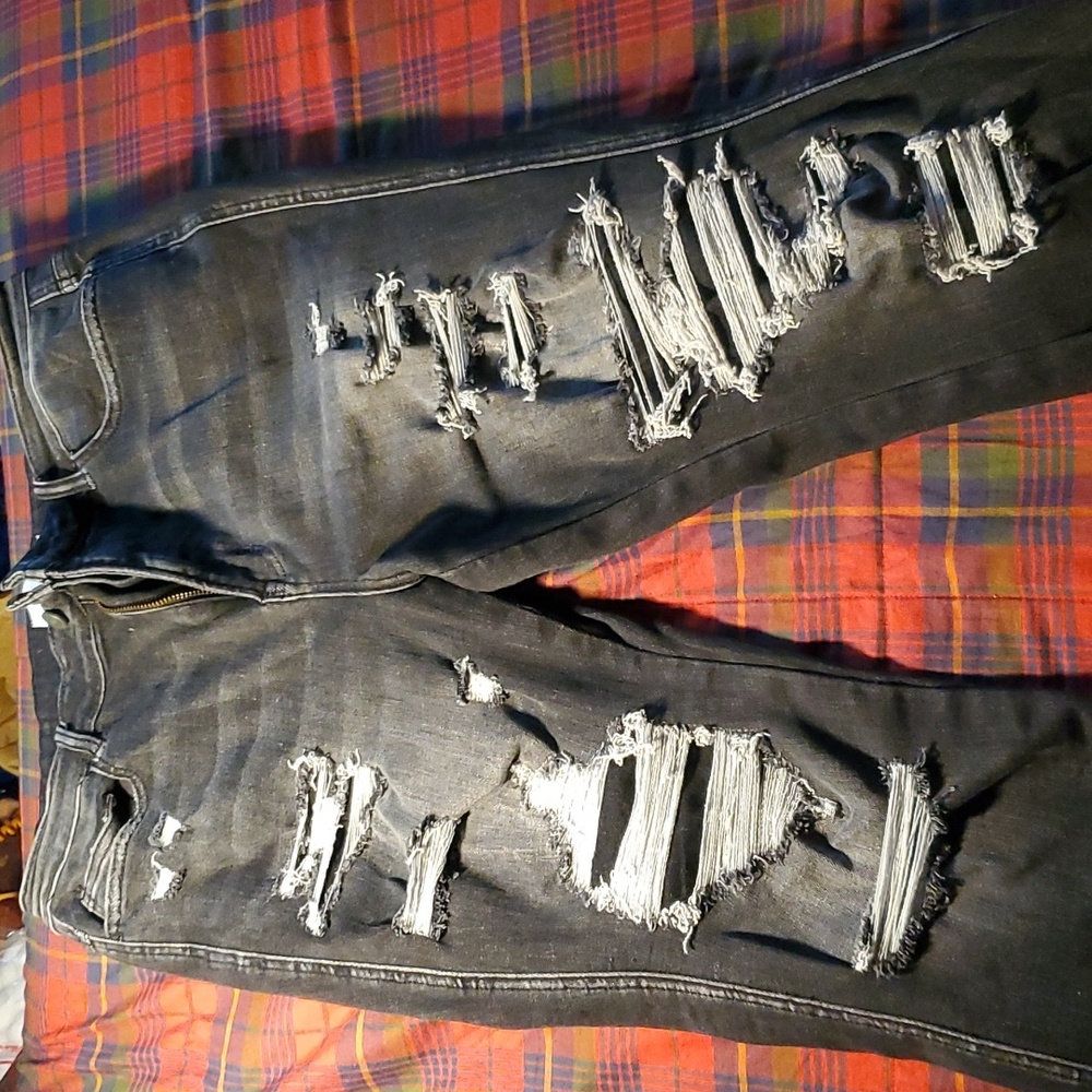 Vervet destructed skinny jeans